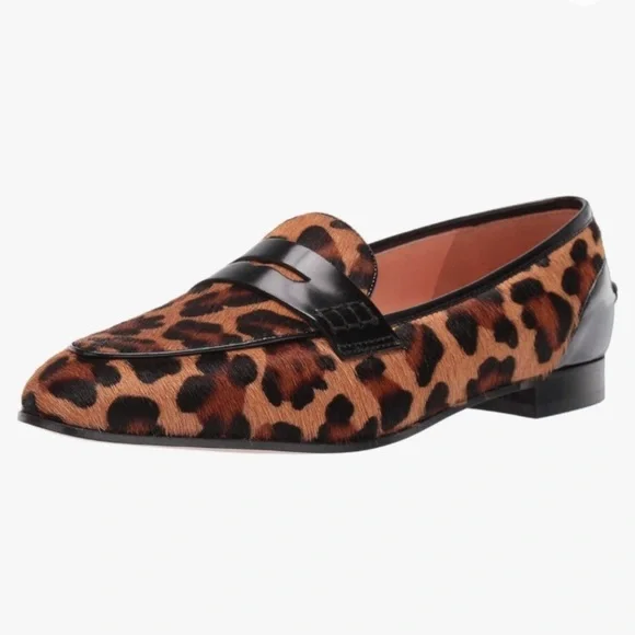 J. Crew Academy Penny Loafers in Leopard Calf Hair - Picture 5 of 10